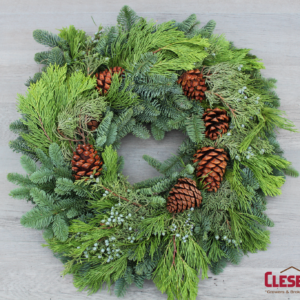 WREATH - MULTICONE DELUXE 20IN