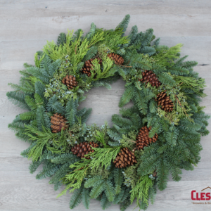 WREATH - MULTICONE DELUXE 26IN